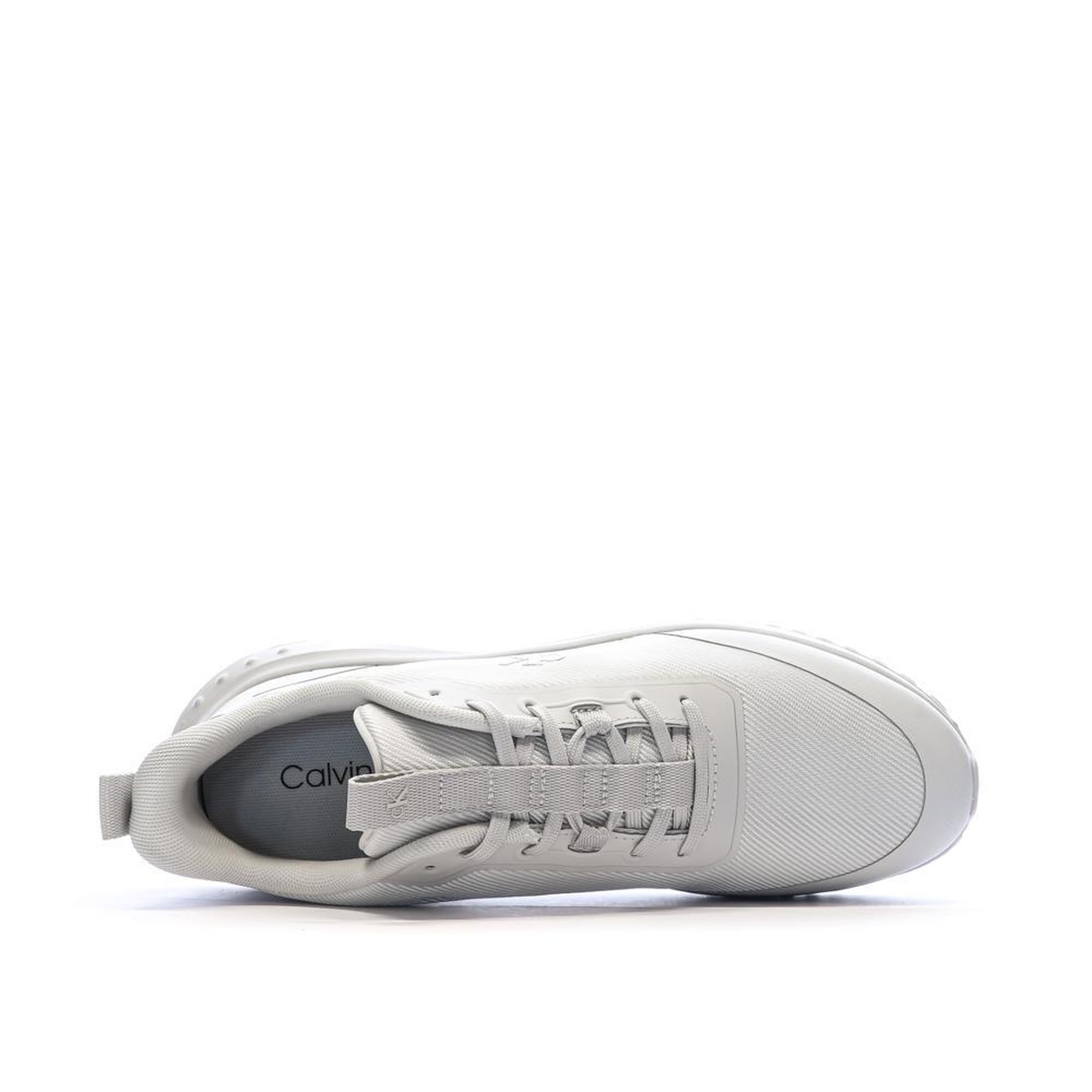 Voir la diapositive 4 : CALVIN KLEIN JEANS Baskets Blanches Homme Calvin Klein Jeans Eva