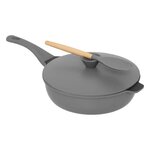 FIVE Sauteuse Avec Panier Vapeur  Kirk  28cm Gris