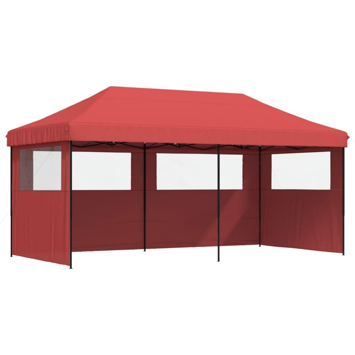 VIDAXL Tente de reception pliable escamotable avec 3 parois laterales