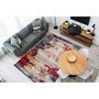 Voir la diapositive 2 : Paris Prix Tapis Oriental à Poils Courts  Anouk  Rouge