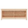 Voir la diapositive 3 : VIDAXL Banc a chaussures 110x38x45,5 cm Bois de pin massif
