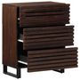 Voir la diapositive 3 : VIDAXL Buffets 2 pcs 60x34x75 cm bois massif de manguier