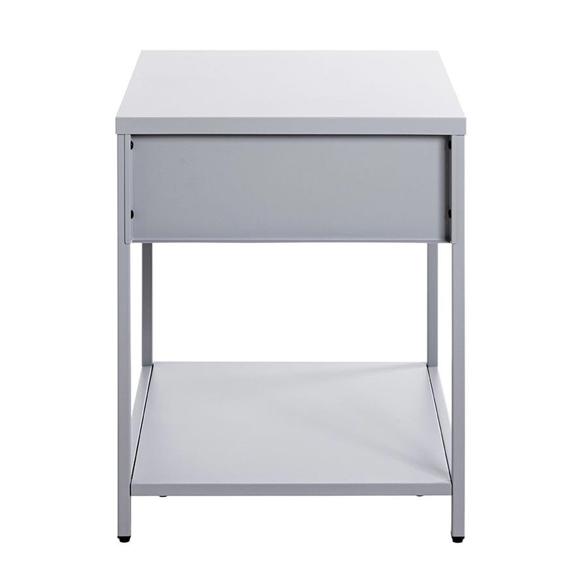 Voir la diapositive 4 : Paris Prix Table de chevet 1 tiroir  boston  53cm gris