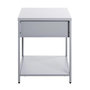 Voir la diapositive 4 : Paris Prix Table de Chevet 1 Tiroir  Boston  53cm Gris