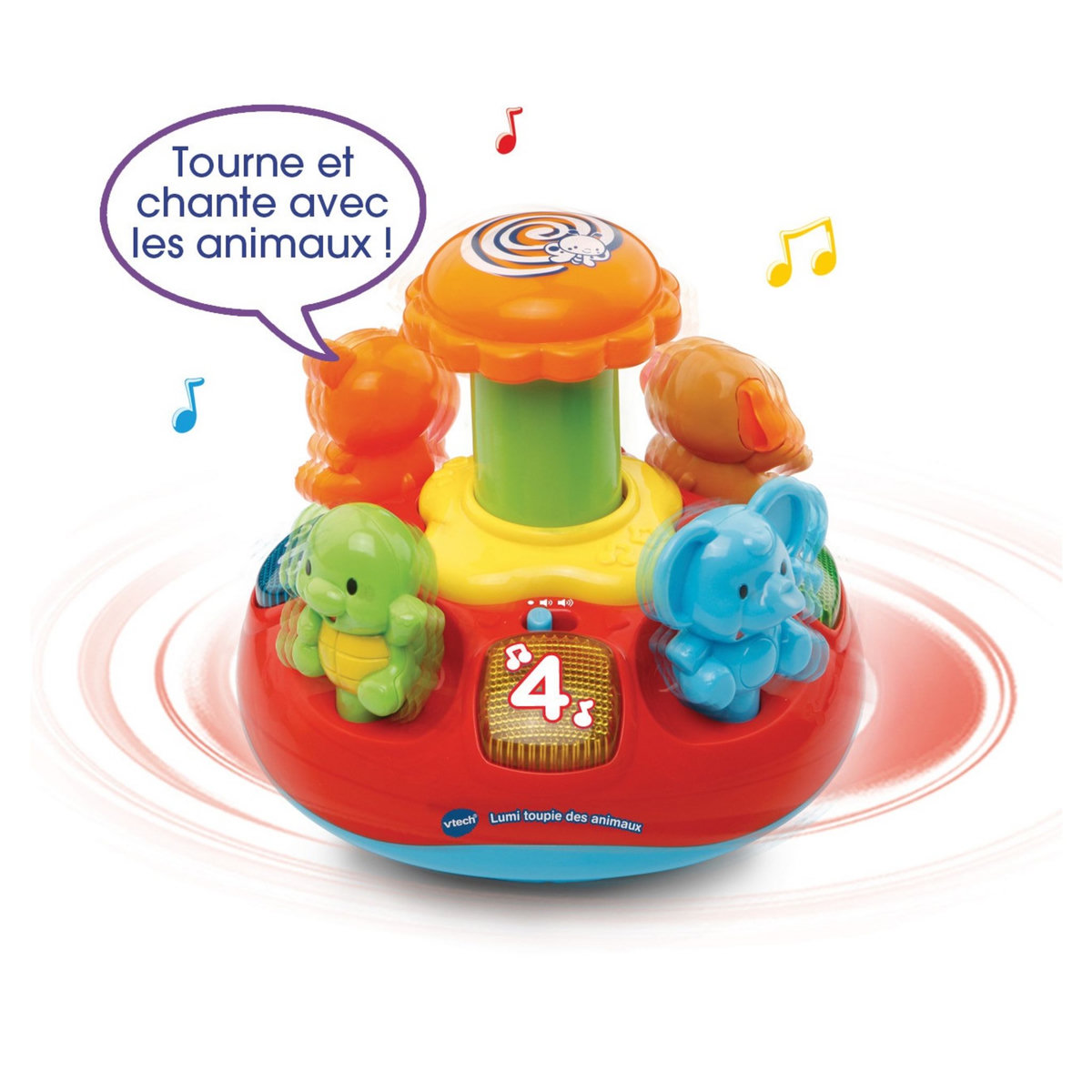 VTECH Lumi toupie des animaux - Dès 9 mois