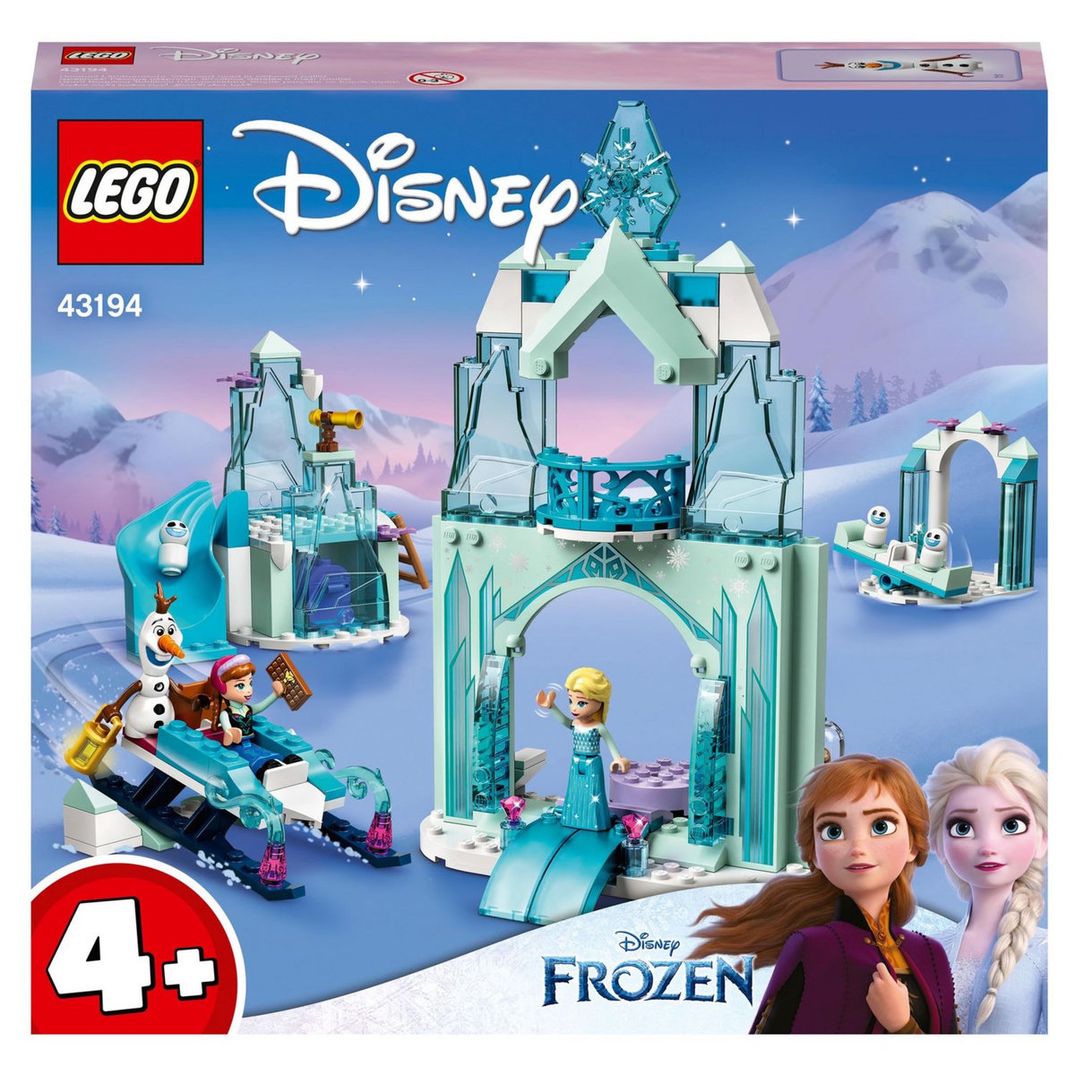 LEGO Disney Princess 43194 -  Le monde féérique d&rsquo;Anna et Elsa de la Reine des Neiges