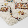 Voir la diapositive 2 : Paris Prix Tapis Déco Shaggy  Vasco  60x110cm Multicolore