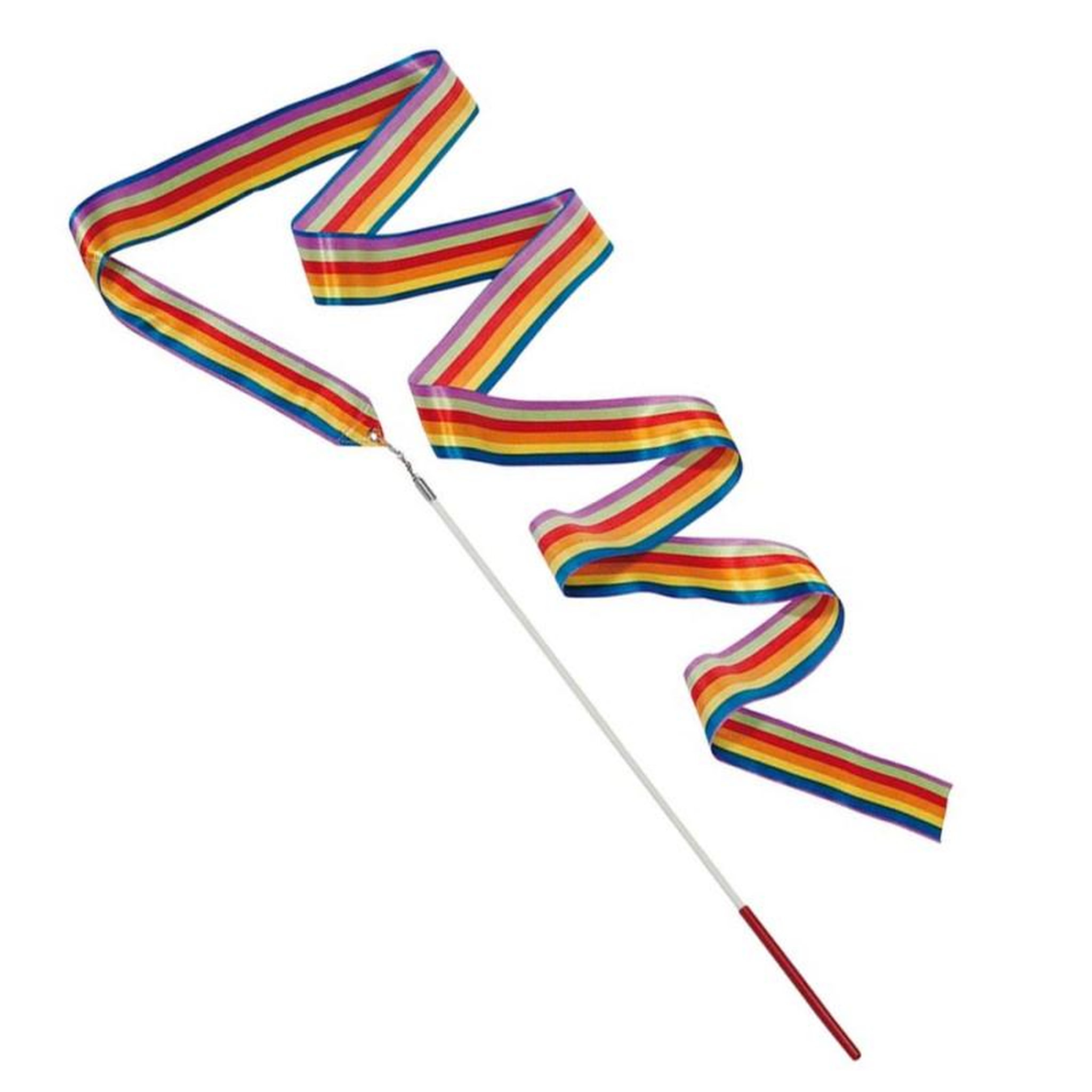 Goki GOKI Ruban de gymnastique arc-en-ciel