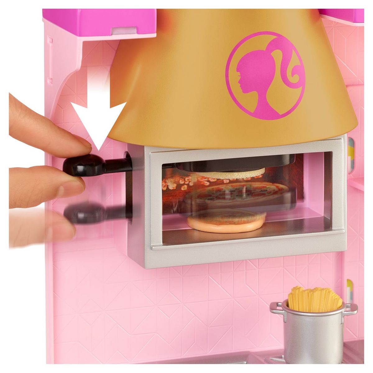 BARBIE Le restaurant de Barbie avec poupée