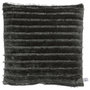 Voir la diapositive 1 : Les Ateliers du Linge Maxi coussin sillon 60x60cm 100% polyester caviar