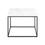 Voir la diapositive 4 : LISA DESIGN Alamosa - table basse - effet marbre blanc - 60 cm