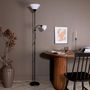 Voir la diapositive 4 : Paris Prix Lampadaire 2 Spots  Bagasi  178cm Noir