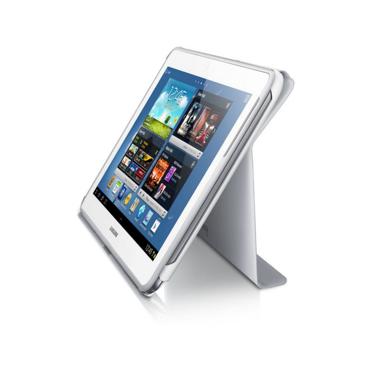SAMSUNG housse pour tablette Etui Rabat Blanc
