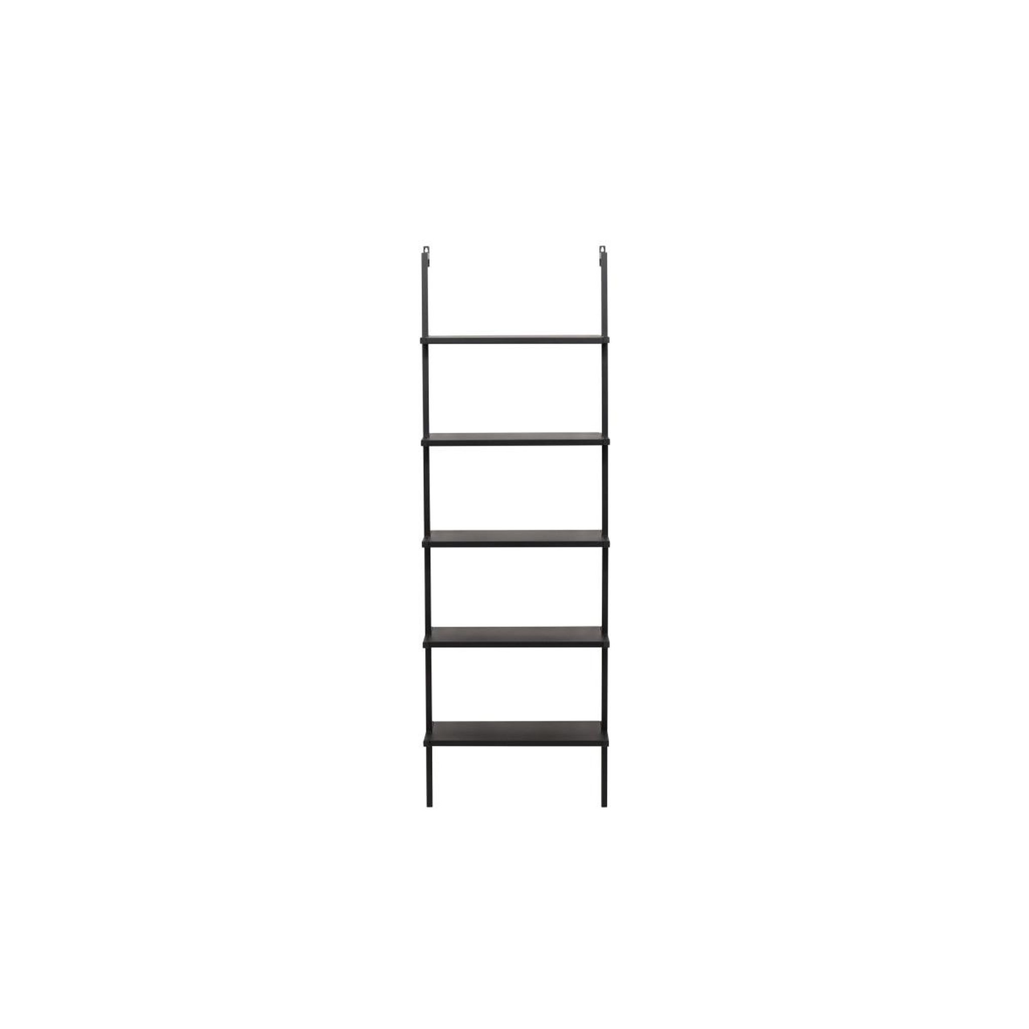 Voir la diapositive 2 : Paris Prix Étagère murale en métal  caracas  183cm noir