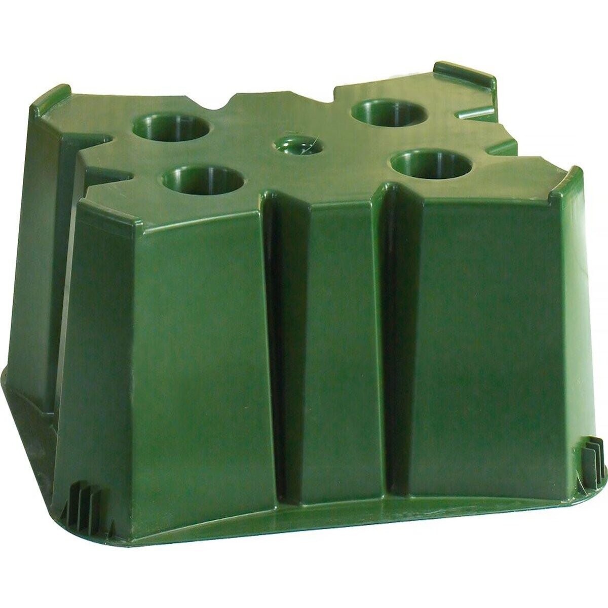 Habitat et Jardin Socles pour récupérateur d'eau 200 et 350 L  - 60 x 60 x 30 cm - Vert