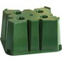 Voir la diapositive 1 : Habitat et Jardin Socles pour récupérateur d'eau 200 et 350 L  - 60 x 60 x 30 cm - Vert