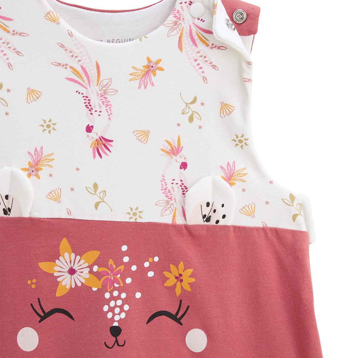 Petit Béguin Turbulette d'été avec pieds retroussables Fiesta