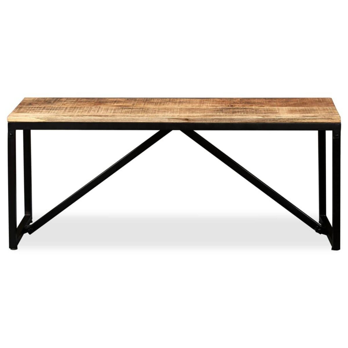 VIDAXL Banc 110 x 35 x 45 cm Bois de manguier massif