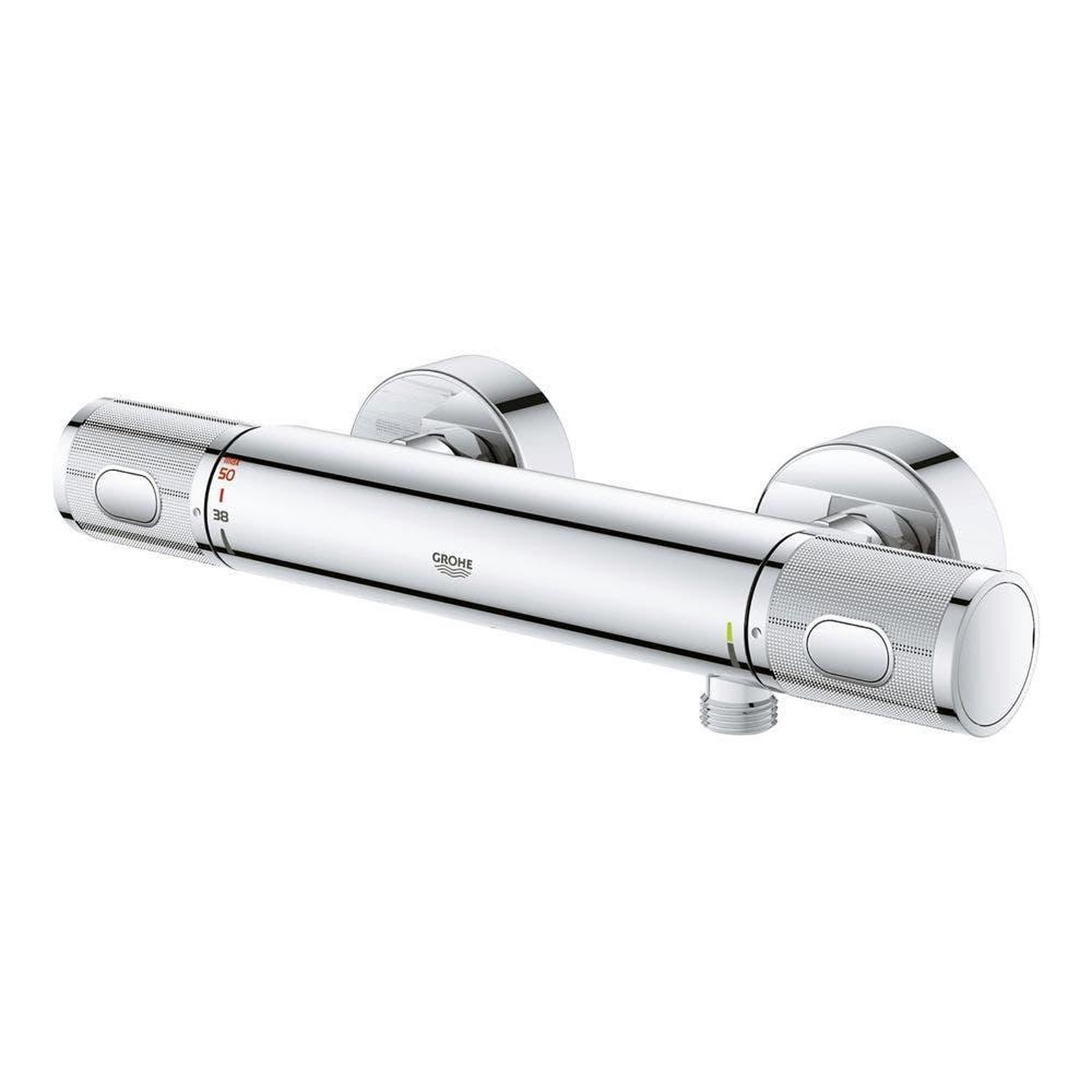 Mitigeur thermostatique Grohtherm 1000 Performance GROHE Douche Chromé Laiton Monotrou Fixe - vue 5