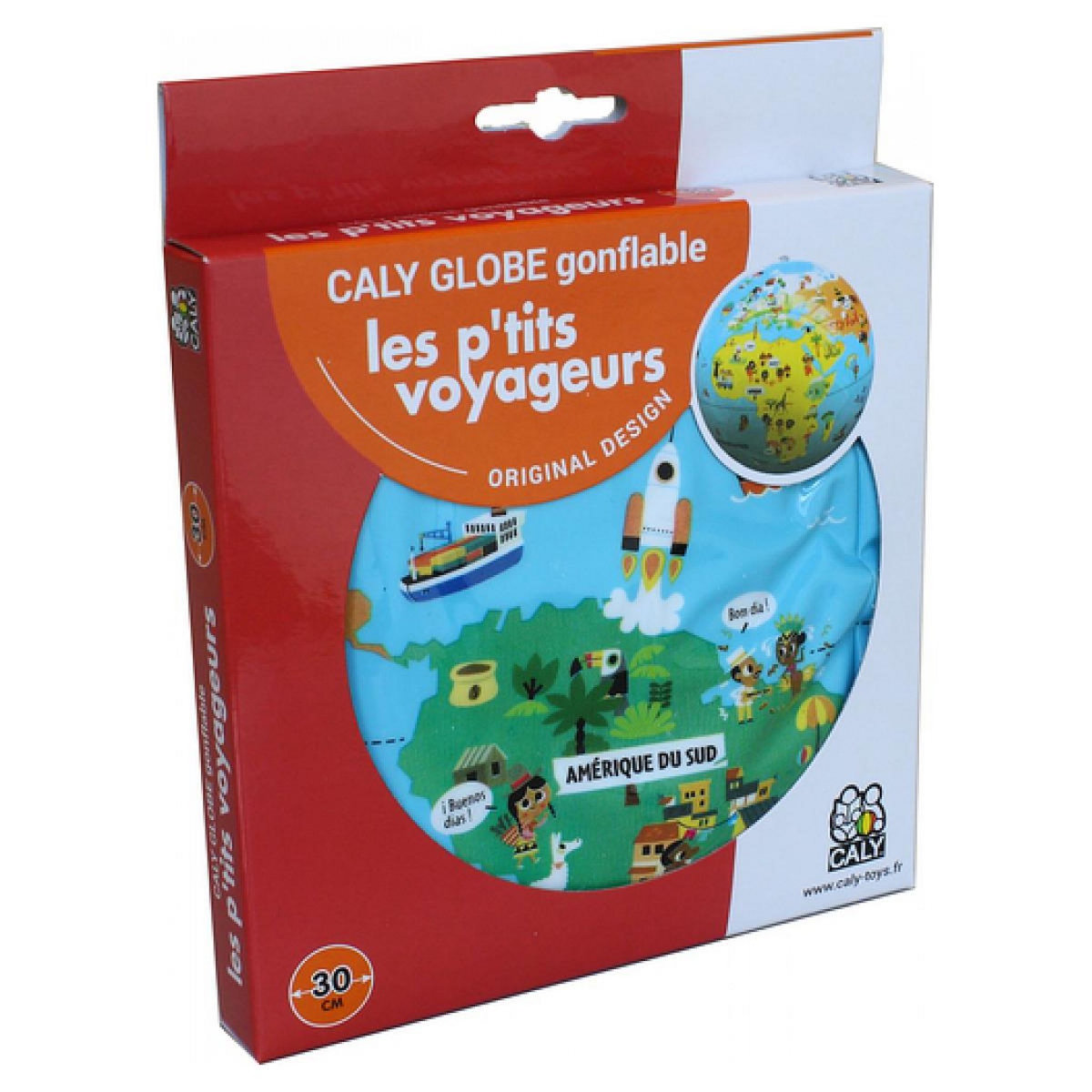 Trousselier Ballon gonflable 30cm - P'tits Voyageurs