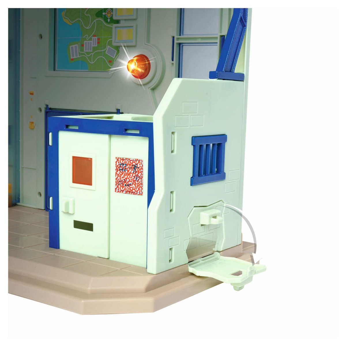 SMOBY Commissariat de police - Sam le pompier