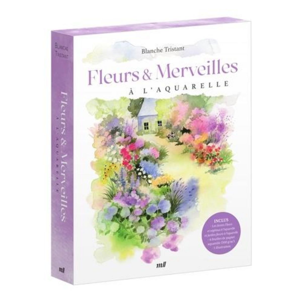 FLEURS & MERVEILLES A L'AQUARELLE, Tristant Blanche