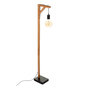 Voir la diapositive 1 : ATMOSPHERA Lampadaire Design en Bois  Wild  148cm Naturel