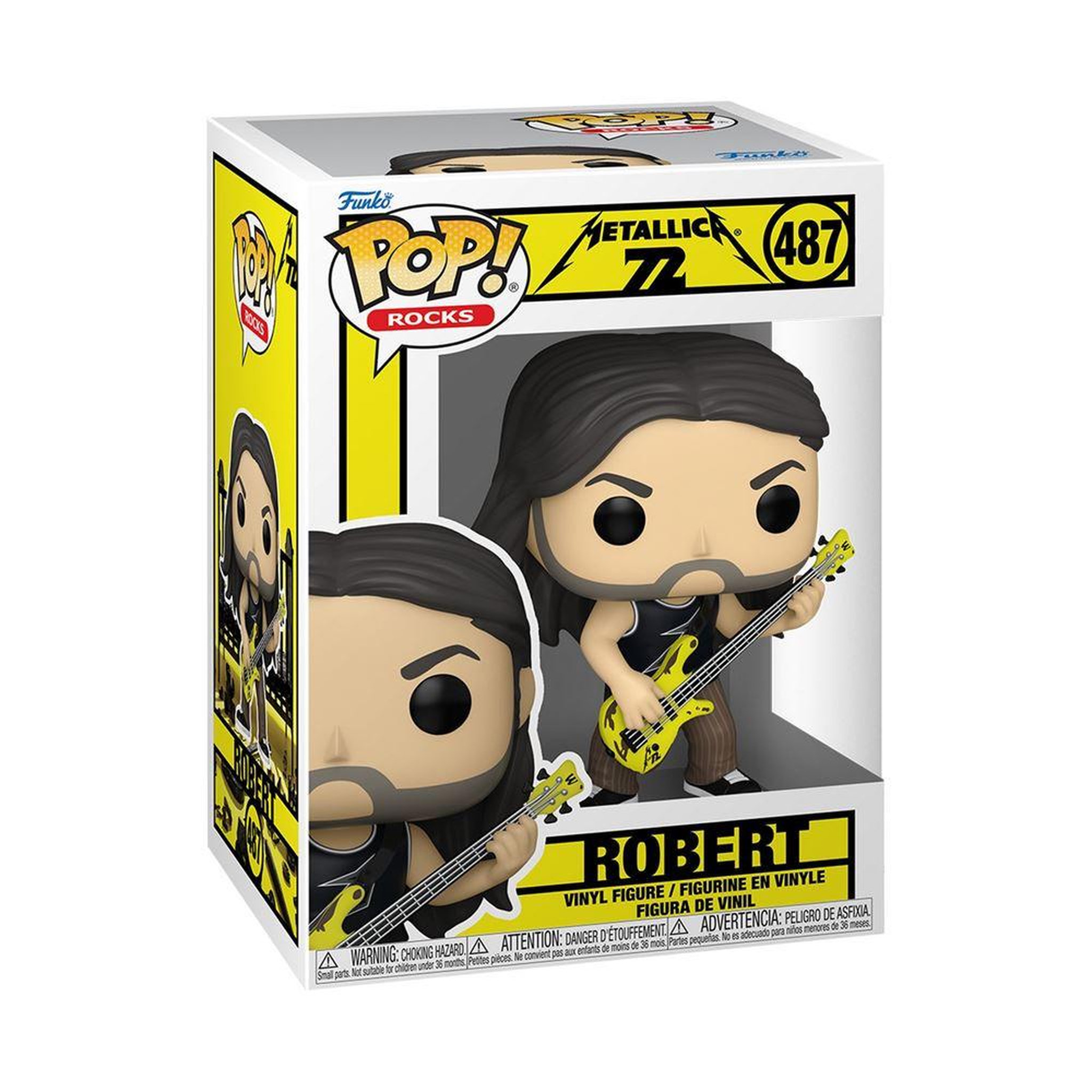Funko Figurine Funko Pop Rocks Metallica Robert 72S