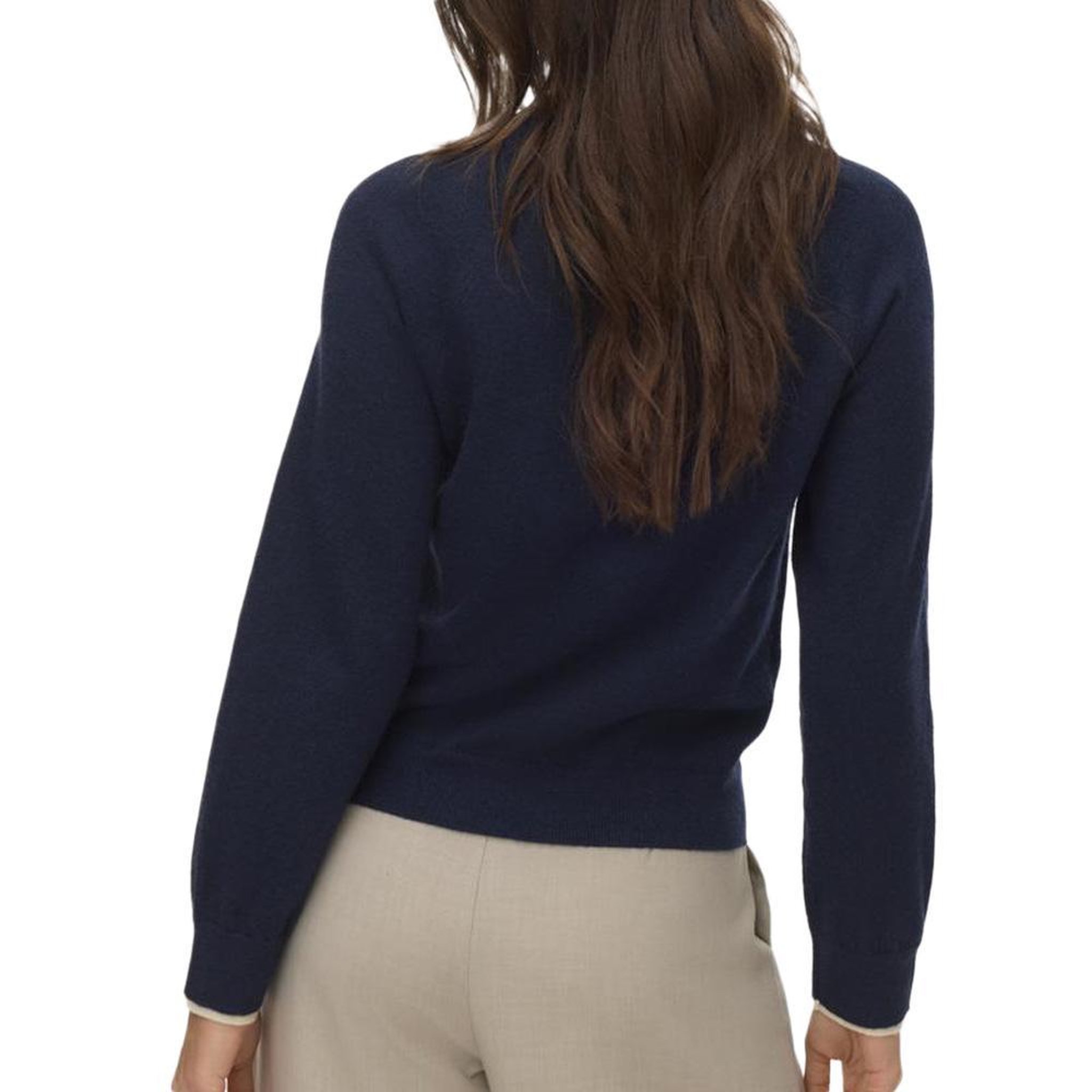Voir la diapositive 2 : Vero Moda Pull Marine Femme Vero Moda Wonderful