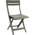 GROSFILLEX Chaise pliante de jardin - Verte - MIAMI