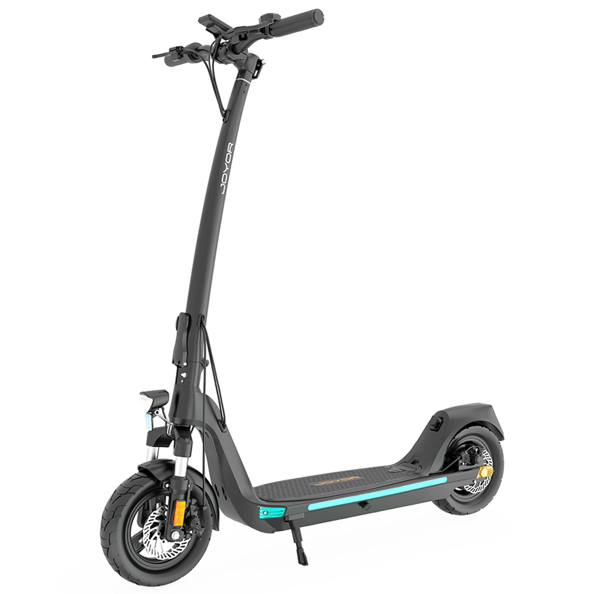 Voir la diapositive 4 : JOYOR Trottinette électrique JOYOR C10 - 500 W, 48 V, 10,4 Ah - 25 km/h
