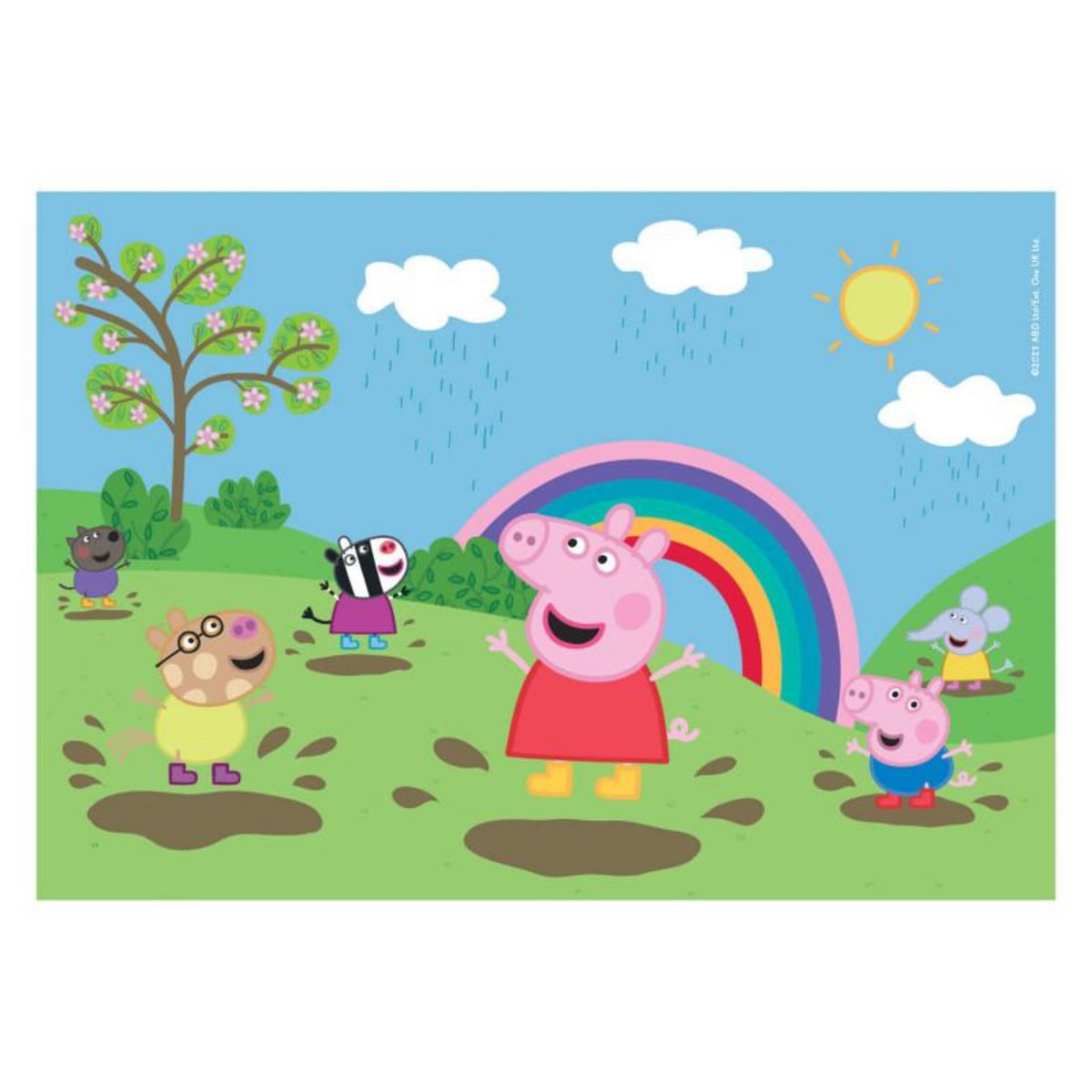 CLEMENTONI Clementoni Jigsaw Puzzle - Peppa Pig, 2x60st. 21622