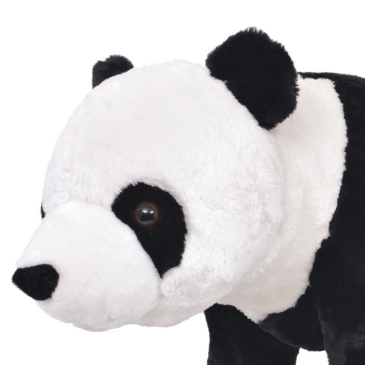 VIDAXL Jouet en peluche Panda Noir et blanc XXL