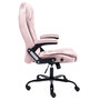 Voir la diapositive 3 : VIDAXL Chaise de bureau Rose Velours