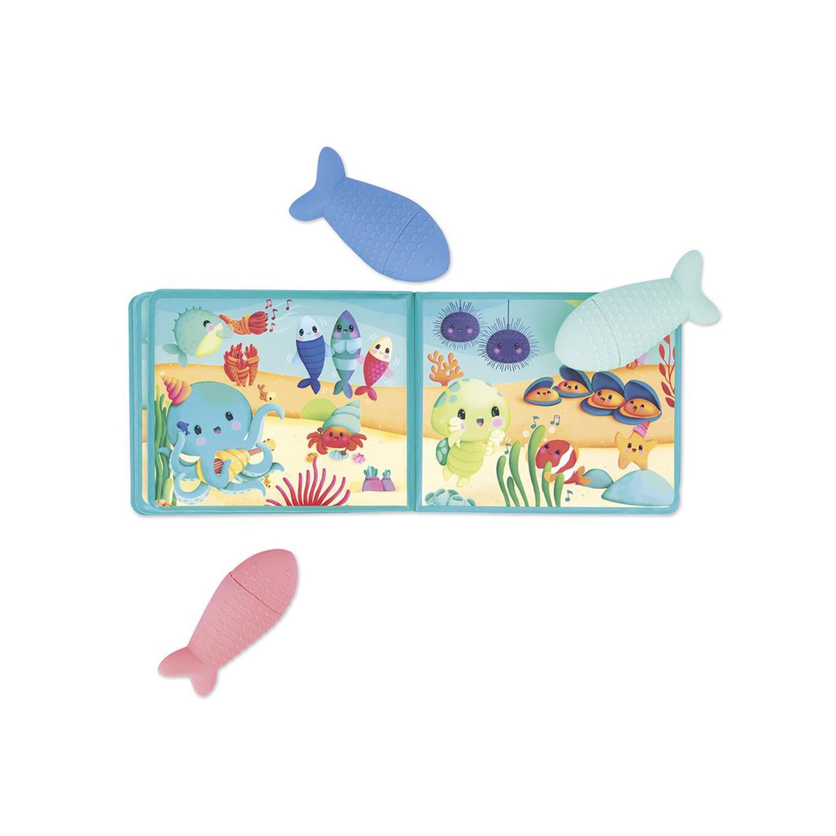 Juratoys-Janod Livre pour bain La fete sous l ocean