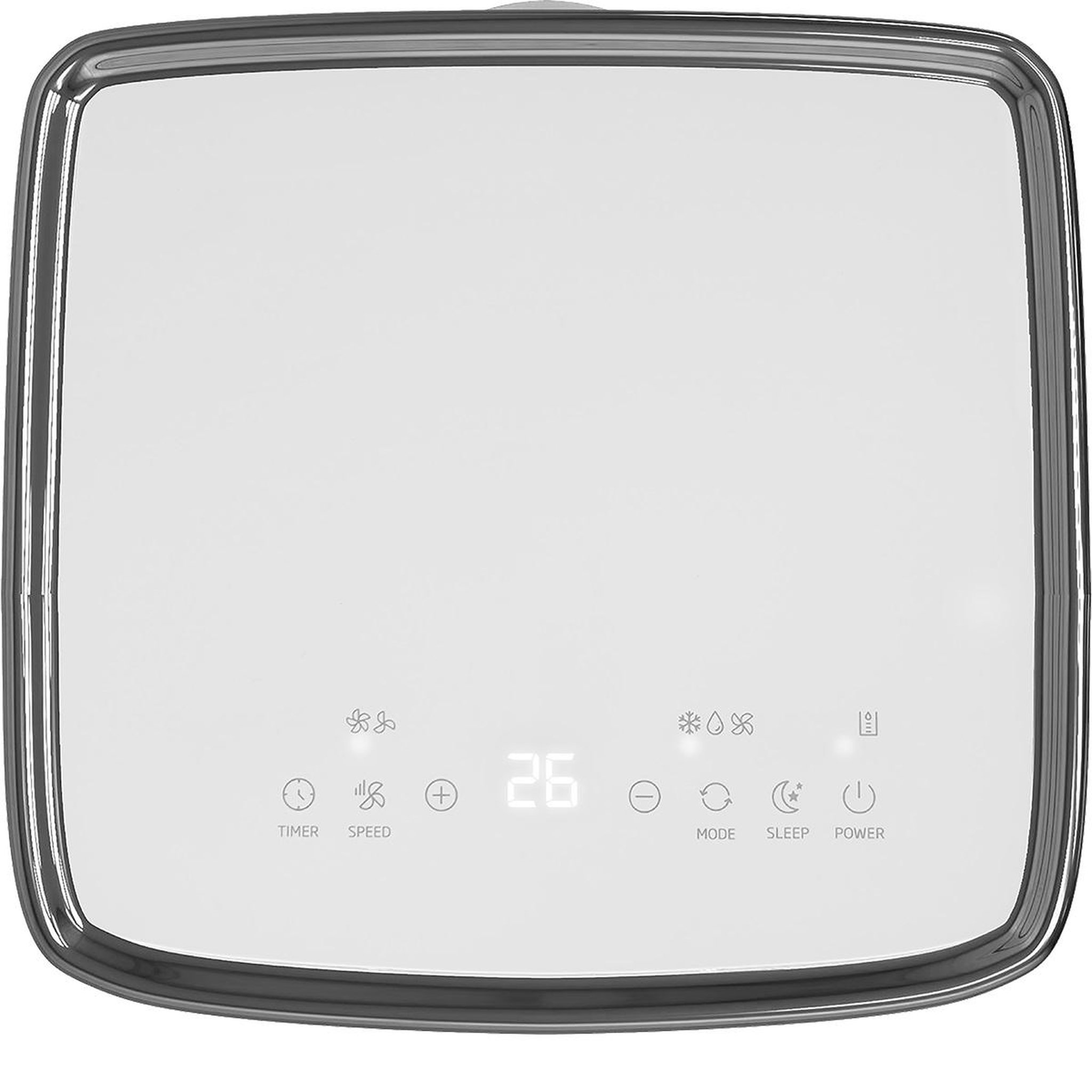 Voir la diapositive 3 : Beko Climatiseur mobile monobloc 1900w 20m² blanc - BS207C