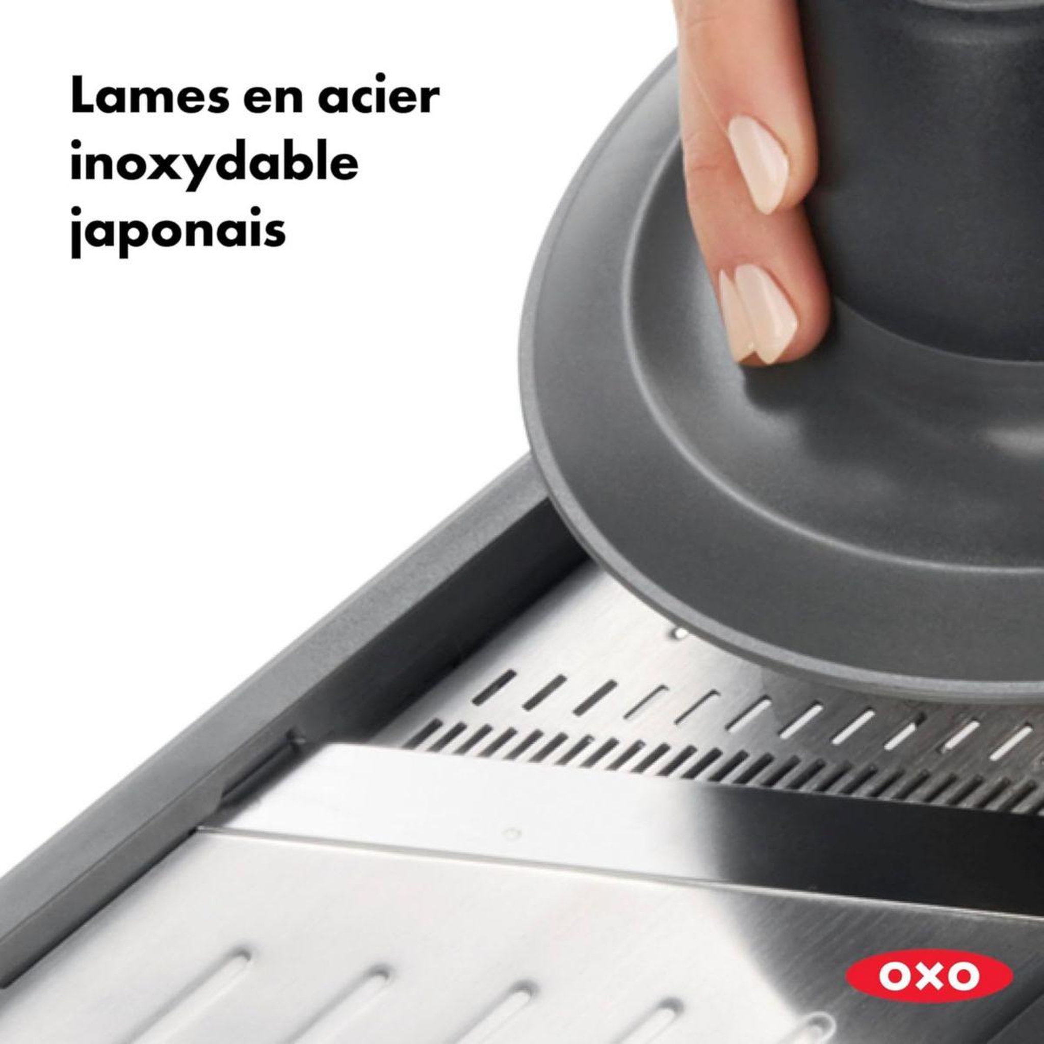 Voir la diapositive 5 : OXO Mandoline Chef