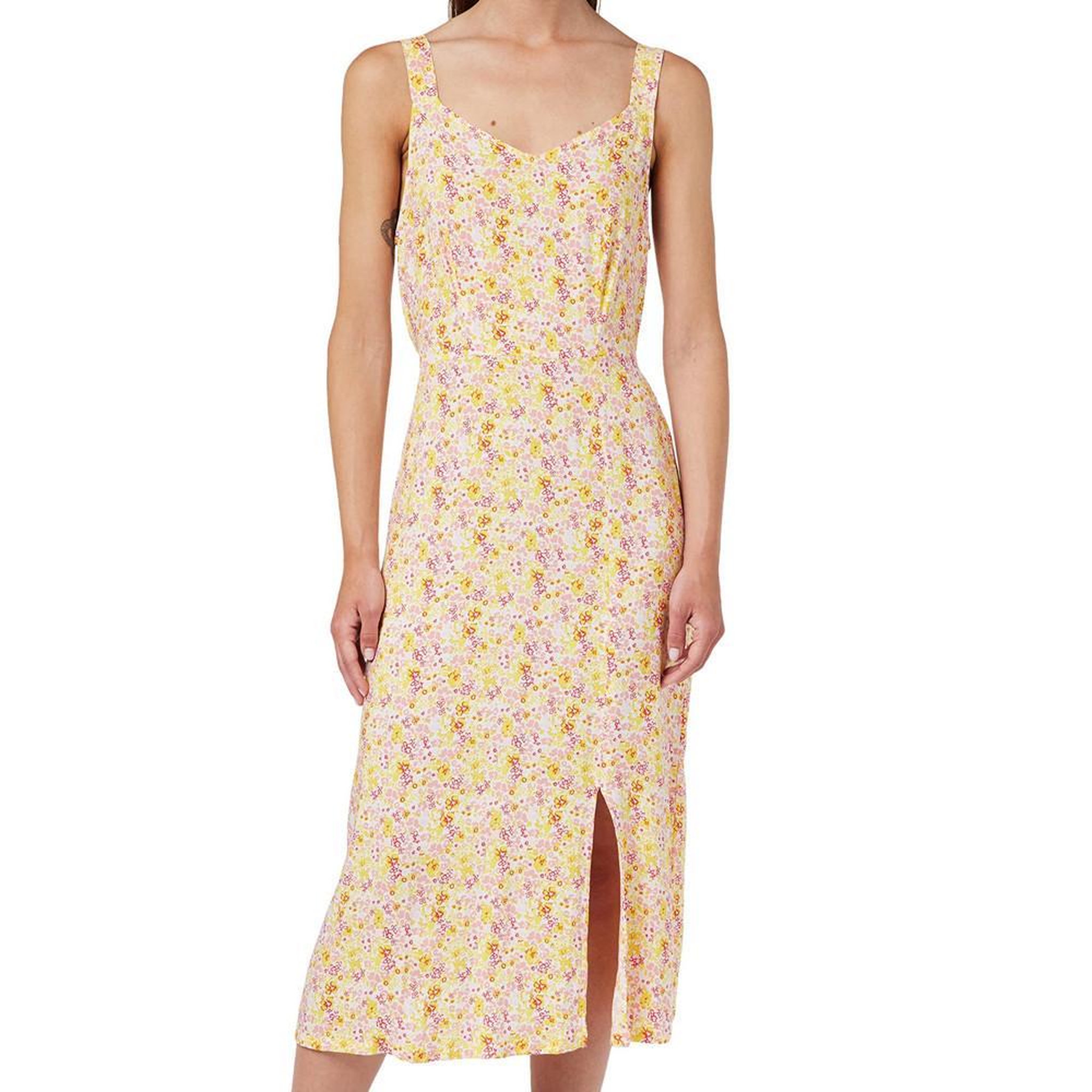 Vero Moda Robe he à Motifs Femme Vero Moda Easy Strap. Coloris disponibles : Blanc