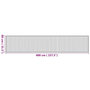 Voir la diapositive 6 : VIDAXL Tapis rectangulaire naturel 80x400 cm bambou