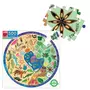 Eeboo Puzzle rond 500 pièces : Biodiversité