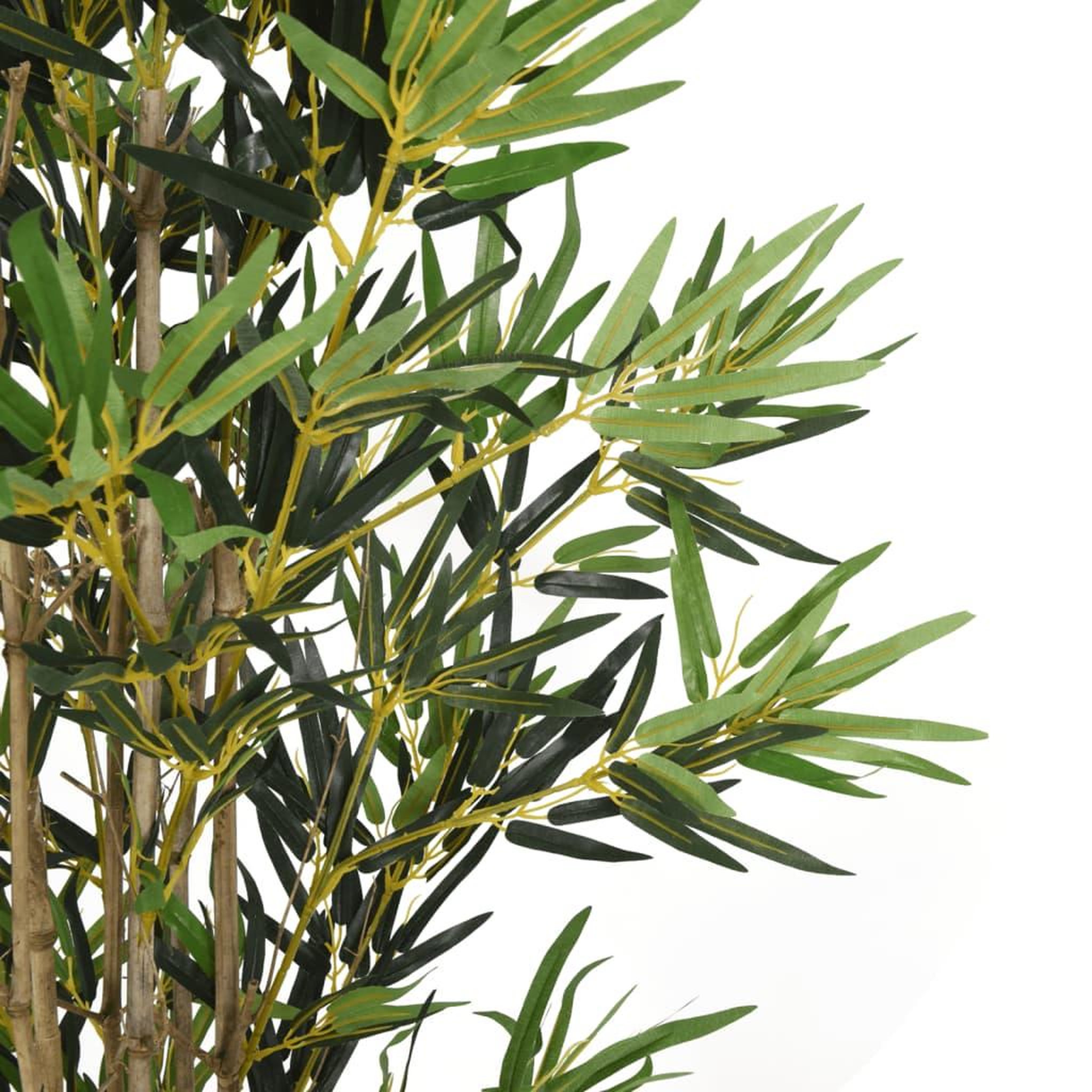 Voir la diapositive 2 : VIDAXL Bambou artificiel 1380 feuilles 200 cm vert