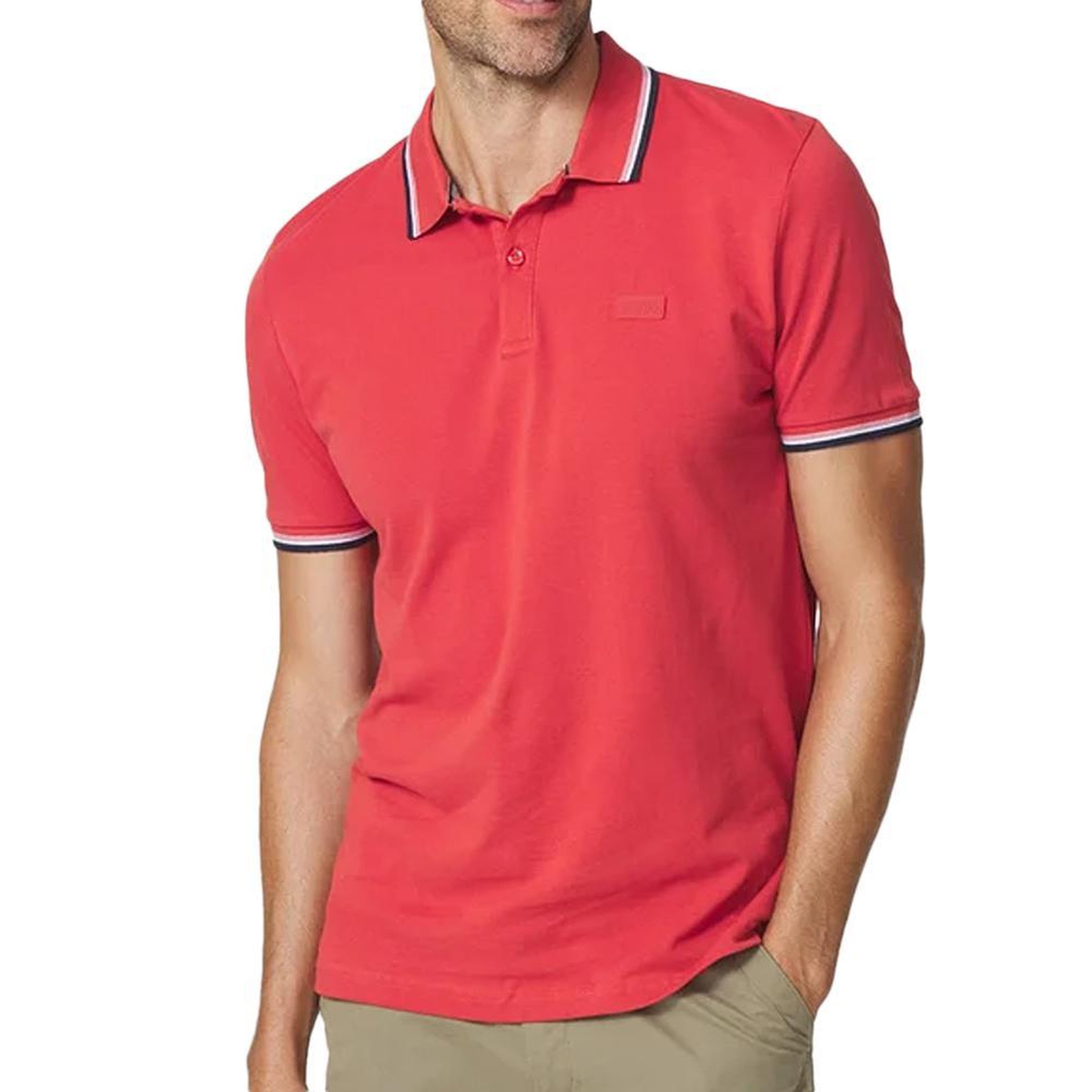 Voir la diapositive 1 : TBS Polo Terracotta Homme TBS Yvanepol