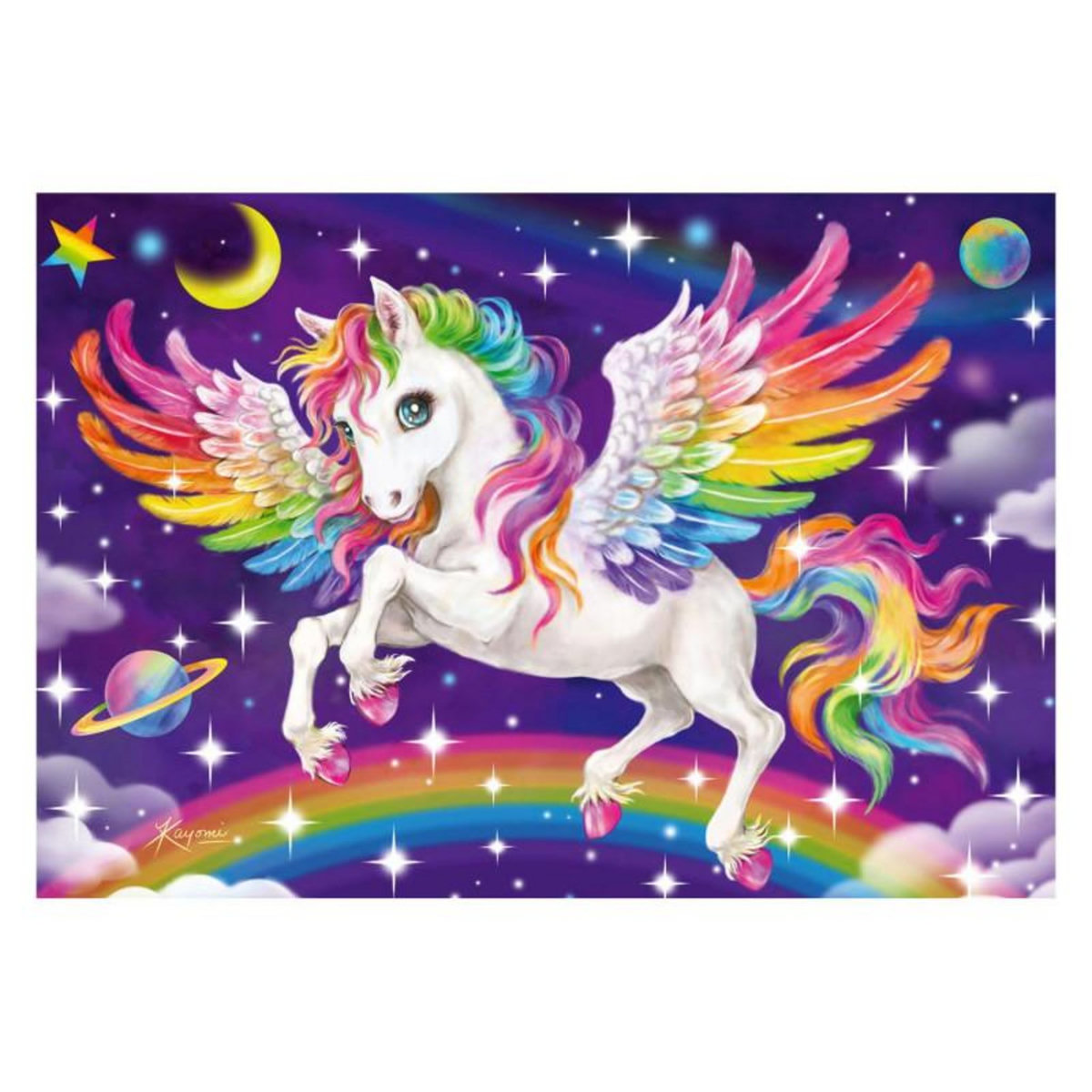 RAVENSBURGER Ravensburger Puzzle Unicorn and Pegasus, 2x24st. 56774