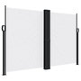 Voir la diapositive 2 : VIDAXL Auvent lateral retractable blanc 160x1000 cm
