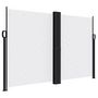 Voir la diapositive 2 : VIDAXL Auvent lateral retractable blanc 160x1000 cm