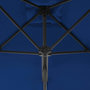Voir la diapositive 5 : VIDAXL Parasol de jardin avec mat en acier bleu 300x230 cm