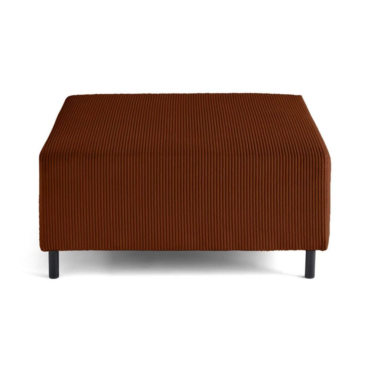 LISA DESIGN Edinburg - pouf modulable - en velours côtelé