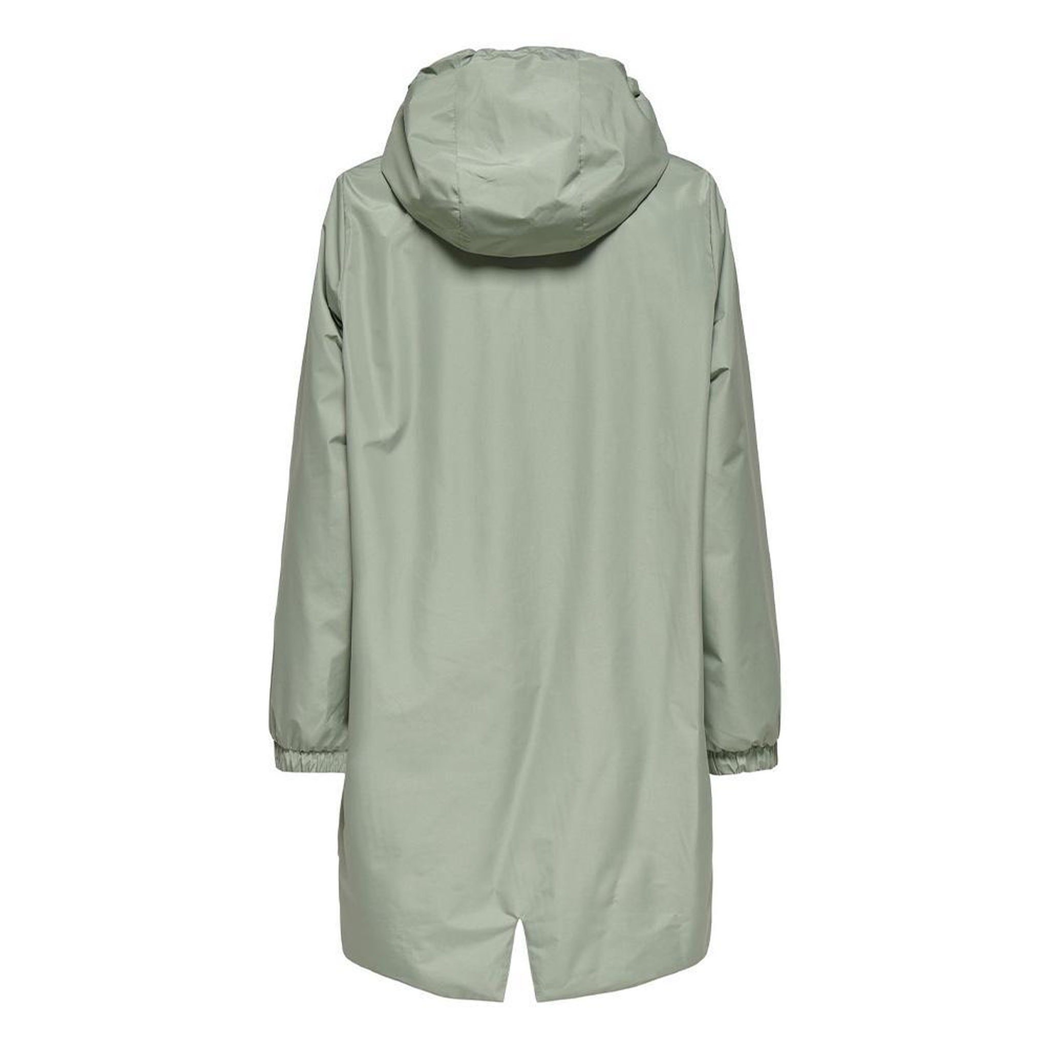 Voir la diapositive 4 : Only Coupe vent à capuche réversible Vert/Argent Femme Only Fry