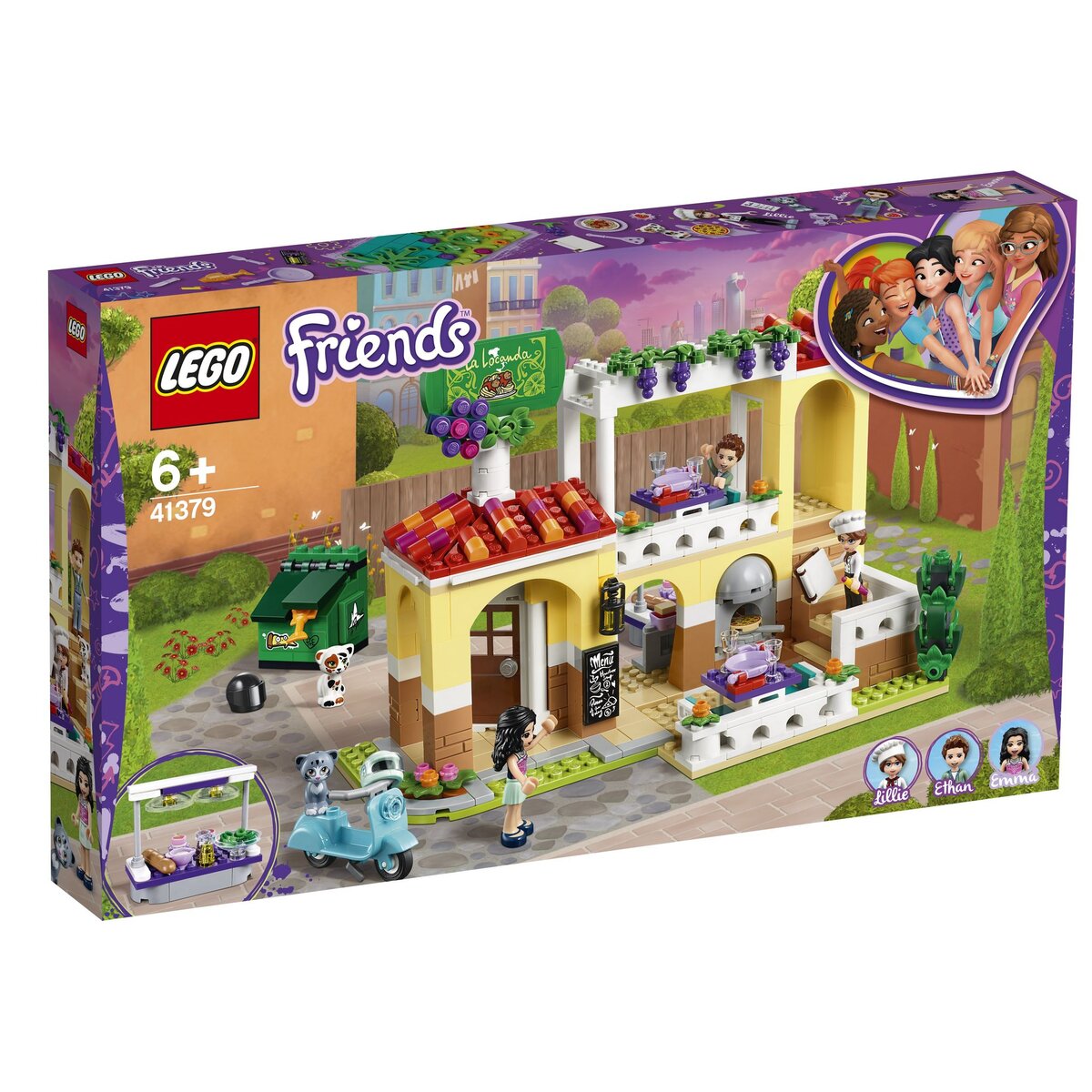 LEGO Friends 41379 - Le restaurant de Heartlake City