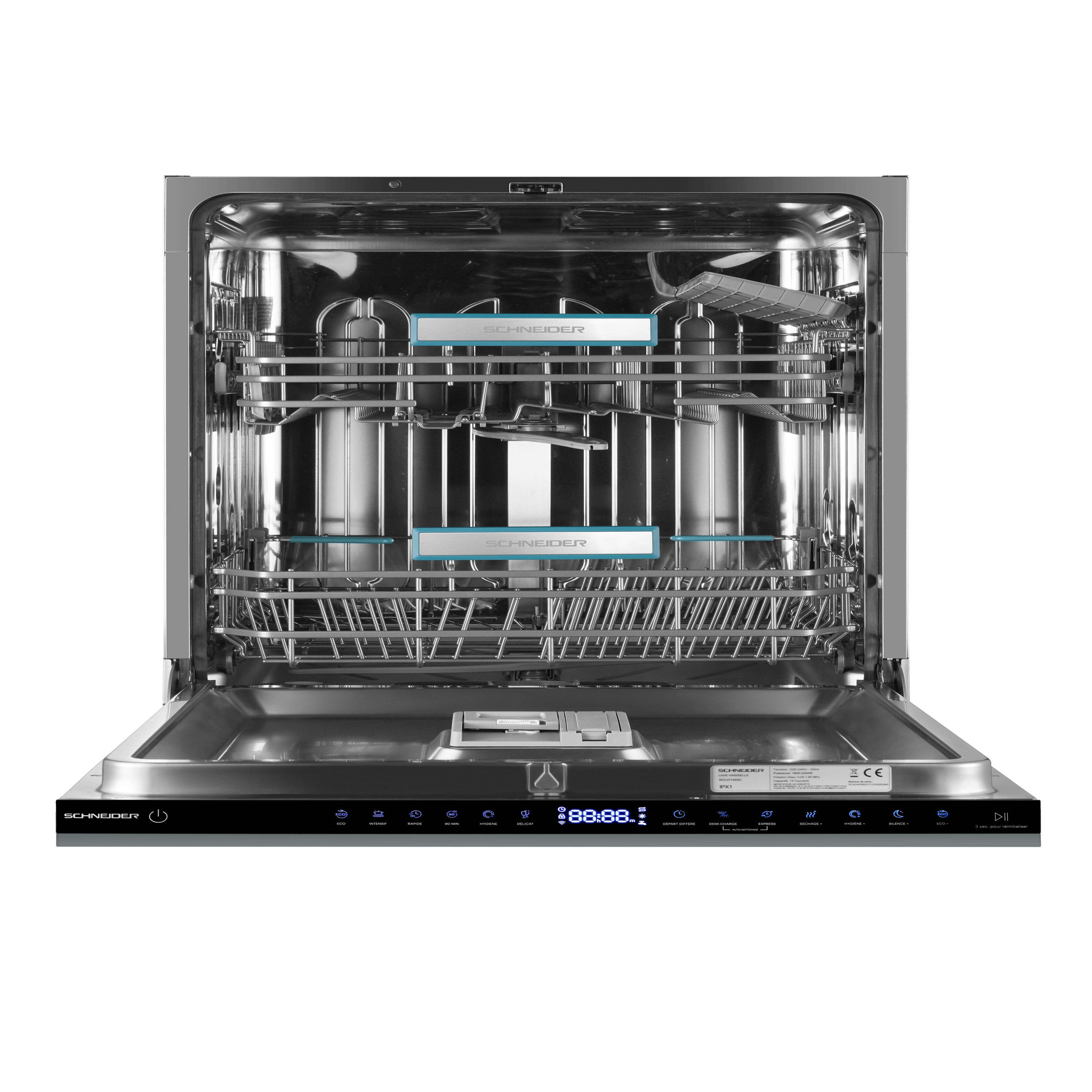 Voir la diapositive 4 : SCHNEIDER Schneider SCLVI1444C - Lave-vaisselle tout intégrable 14 couverts